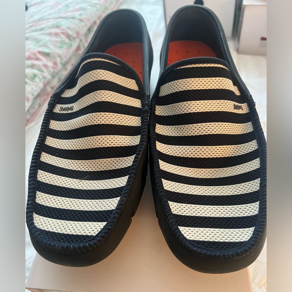 Swims Men’s Striped Venetian Loafer